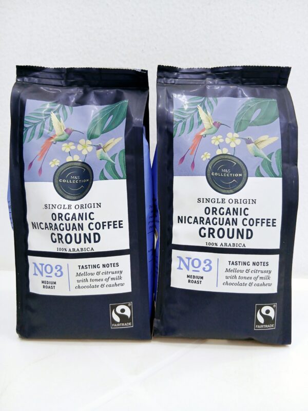 M & S Collection Organic Nicaraguan Coffee Ground