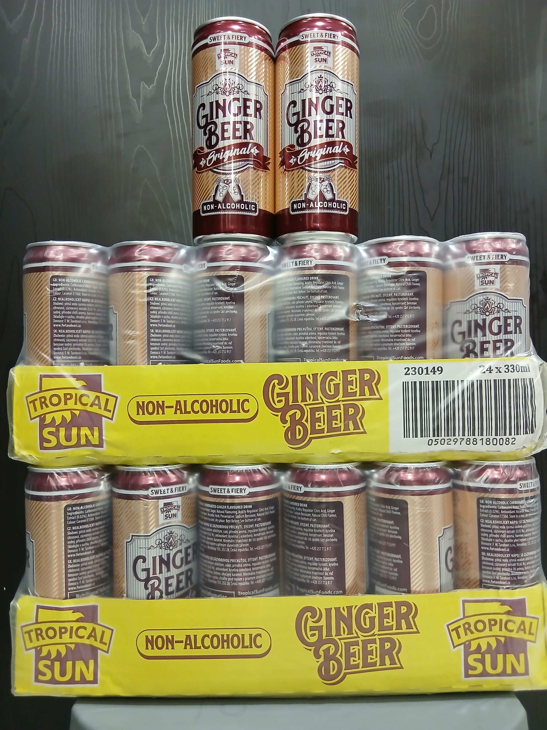 Tropical Sun Ginger Beer (24*330ml)