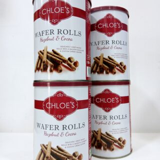 Chloes Wafer Rolls Hazelnut & Cocoa