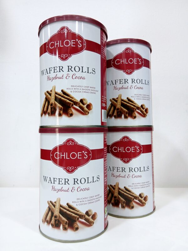 Chloes Wafer Rolls Hazelnut & Cocoa