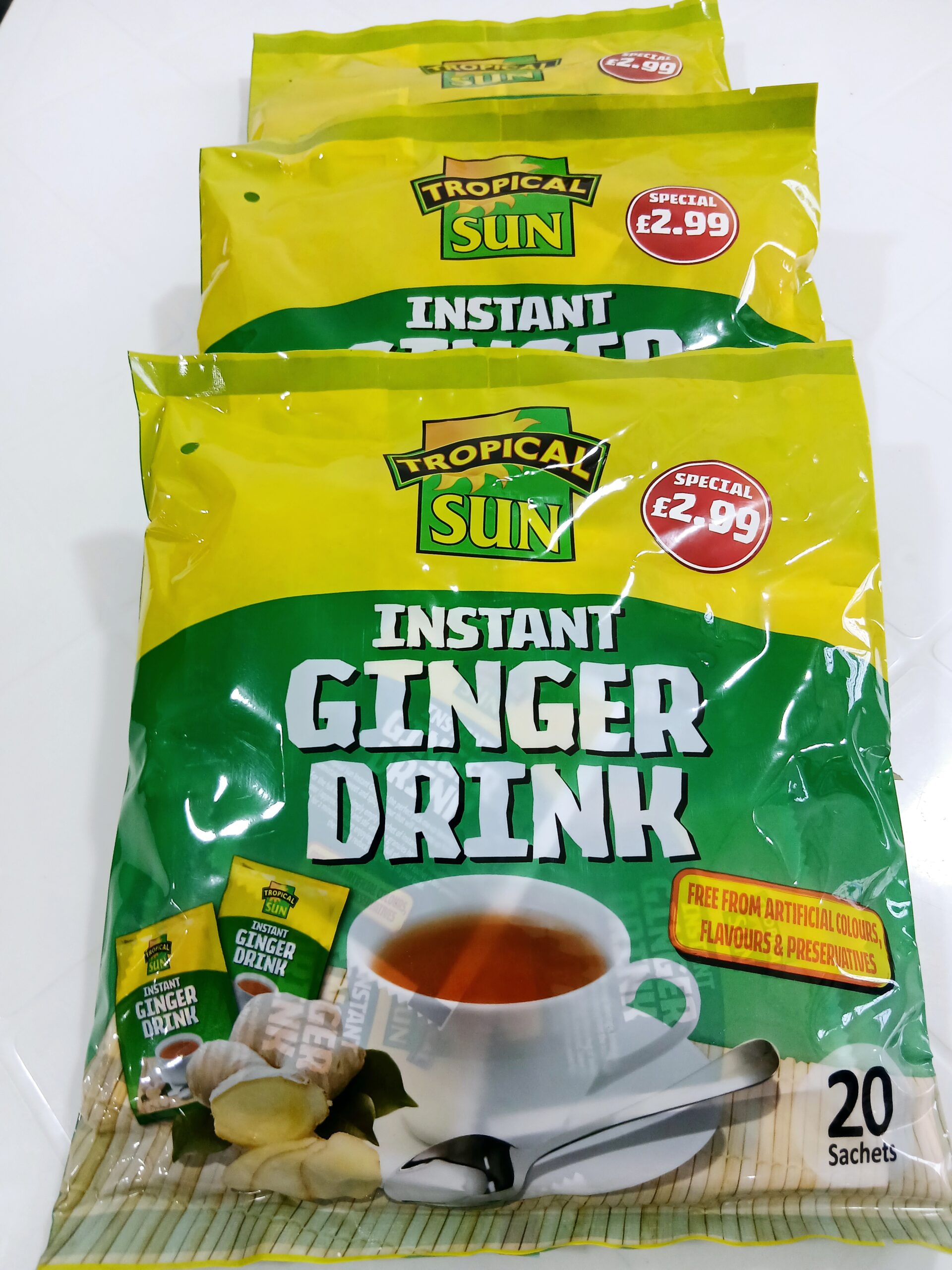 Tropical Sun Instant Ginger Drink