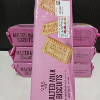 M & S Malted milk biscuits