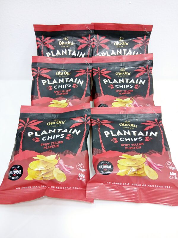 Olu Olu Plantain Chips (spicy)