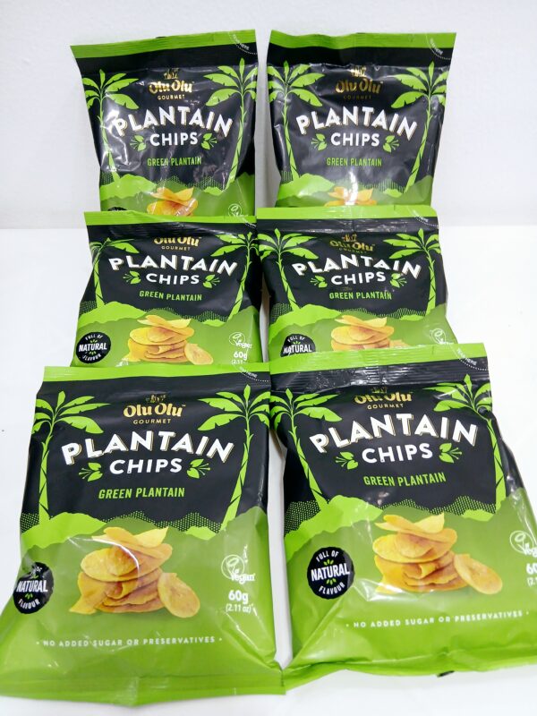 Olu Olu Plantain Chips (Green)