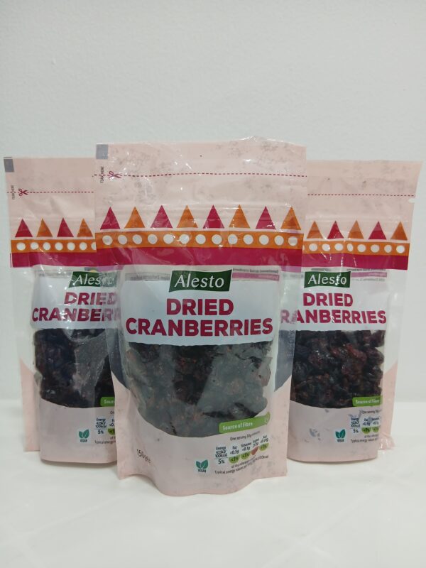Alesto Dried Cranberries (150g)