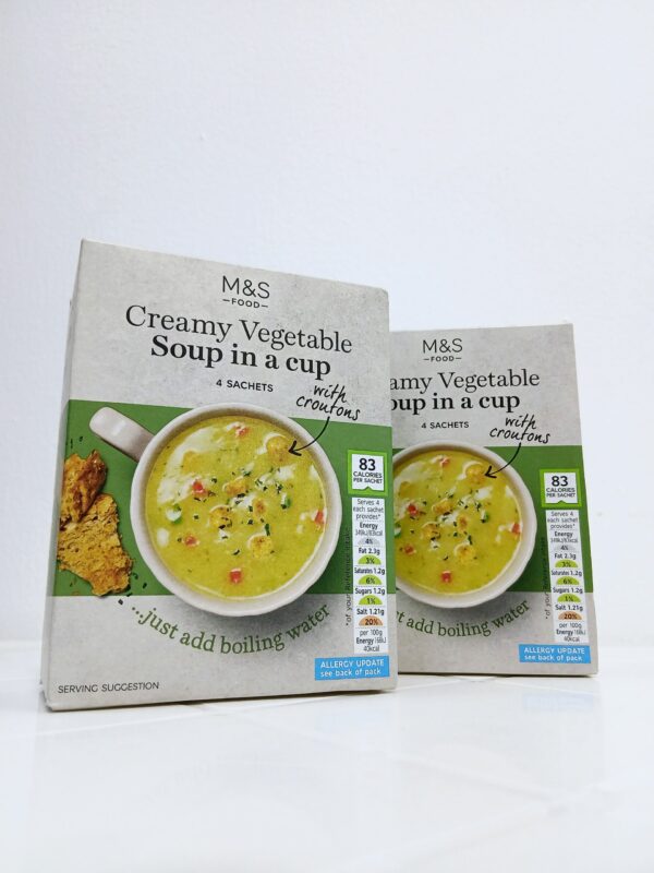M&S Creamy Vegetable Soup in a Cup