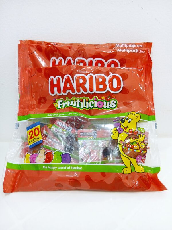 Haribo Fruitilicious (20 mini bags)