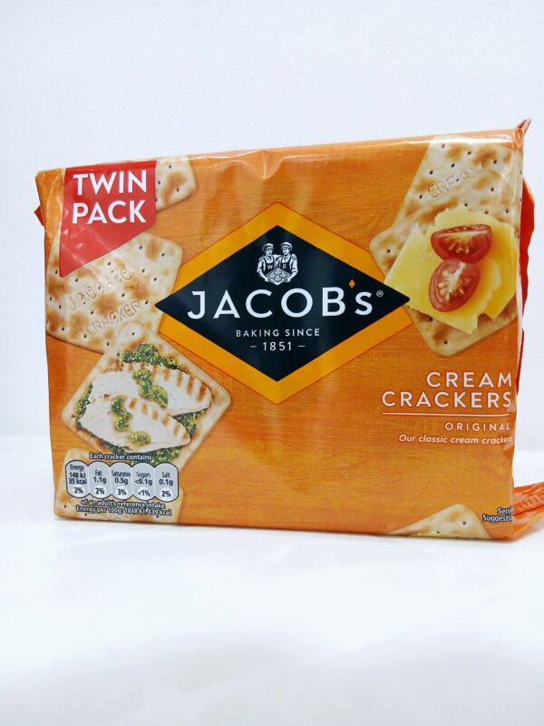 Jacobs Cream Crackers (Twin pack) 2*200g