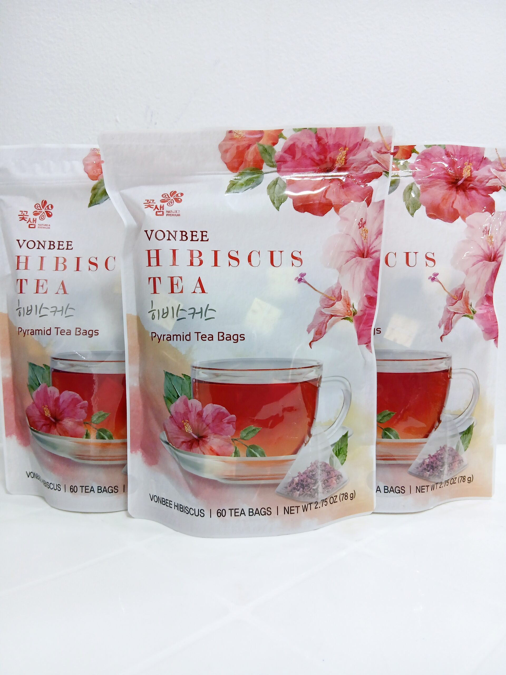 Vonbee Hibiscus Tea bags (78g) - Image 2