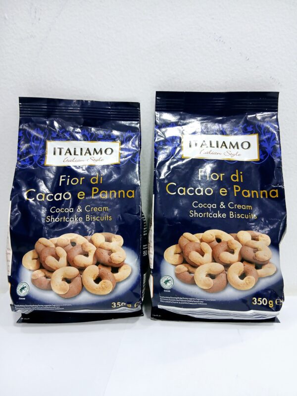 Italiamo cocoa & cream Shortcake Biscuit