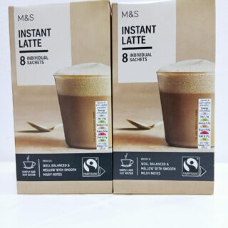 M & S Instant Latte (8 individual sachets)