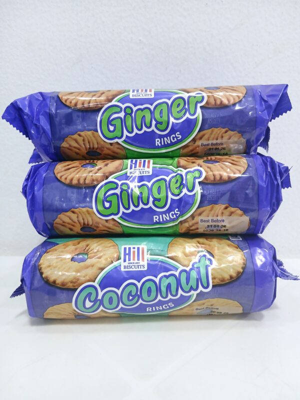 Hill ginger rings biscuit (150g)