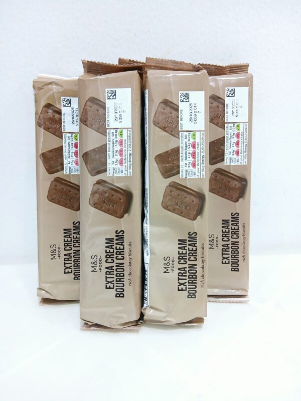 M & S Extra cream bourbon creams