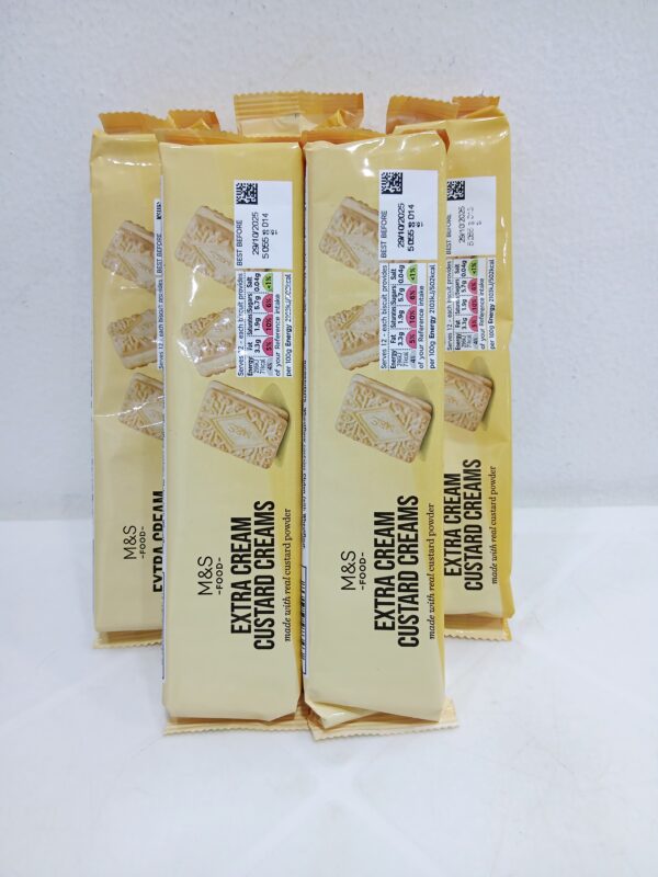 M & S Extra cream custard creams