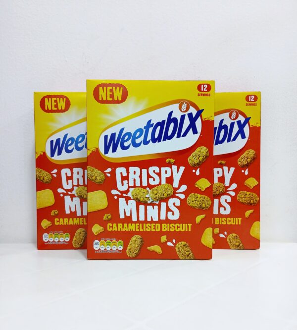 Weetabix crispy minis caramelised biscuit