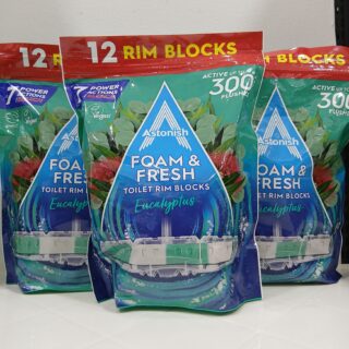 Astonish Foam & Fresh Toilet Rim Blocks