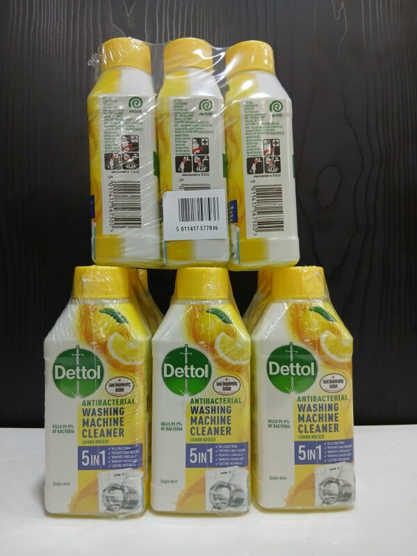 Dettol Antibacterial Washing Machine Cleaner (3in1)