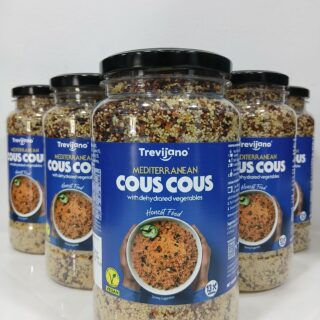 Trevijano Couscous with dehydrated vegetables