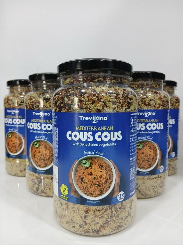 Trevijano Couscous with dehydrated vegetables