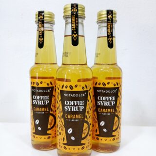Notadolce Coffee Syrup (Caramel flavour)