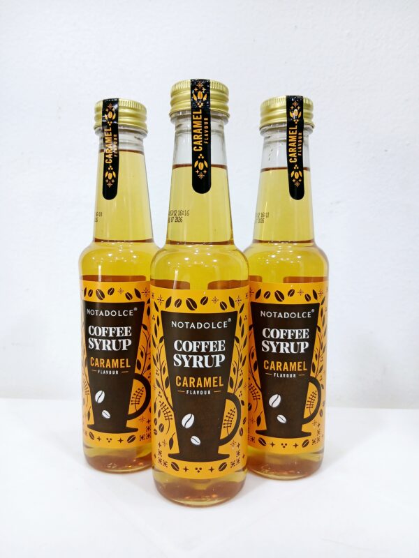 Notadolce Coffee Syrup (Caramel flavour)
