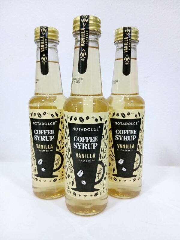 Notadolce Coffee Syrup (vanilla flavour)