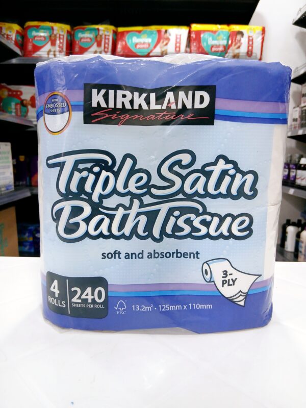 Kirkland Triple Satin Bath Tissue