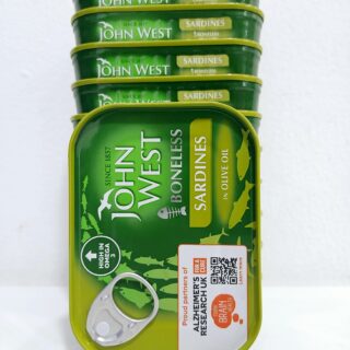 John West Boneless sardines in olive oil