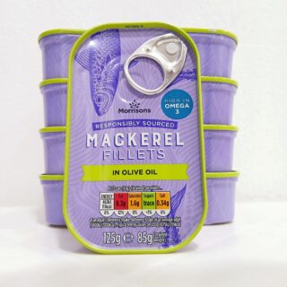 Morrisons Mackerel Fillets in olive oil