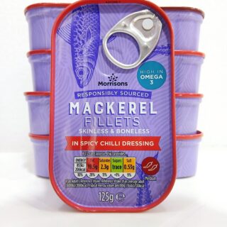 Morrisons Mackerel Fillets in spicy chilli dressing