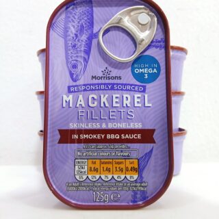 Morrisons Mackerel Fillets in smokey BBQ sauce