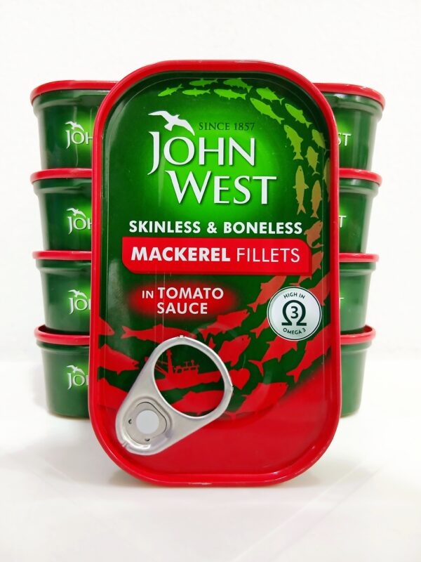 John West Mackerel fillet in tomato sauce