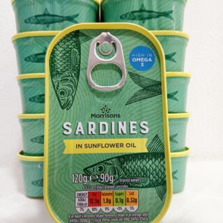 Morrisons sardines in sunflower oil