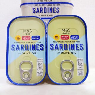 M & S Sardines in olive oil