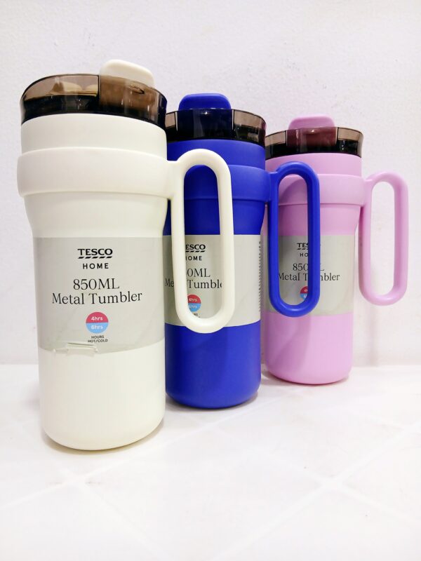 Tesco  850ml Metal Tumbler