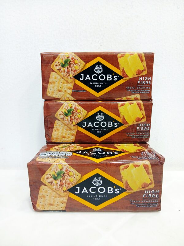 Jacobs High Fibre Cream Crackers