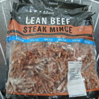 Iceland Lean Beef Steak Mince